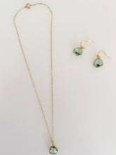 Load image into Gallery viewer, Parure Tracy Prasiolite