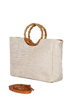 Charger l'image dans la galerie, Sac à mains Bohème Blanc