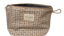 Load image into Gallery viewer, Trousse de toilette / maquillage BEIGE/MARRON