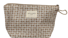Load image into Gallery viewer, Trousse de toilette / maquillage BEIGE/MARRON