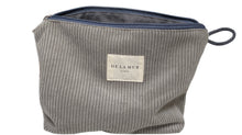 Charger l'image dans la galerie, Trousse de toilette / maquillage VELOURS GRIS FONCE