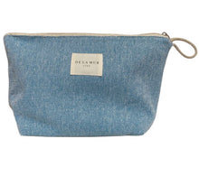 Load image into Gallery viewer, Trousse de toilette / maquillage BLEU
